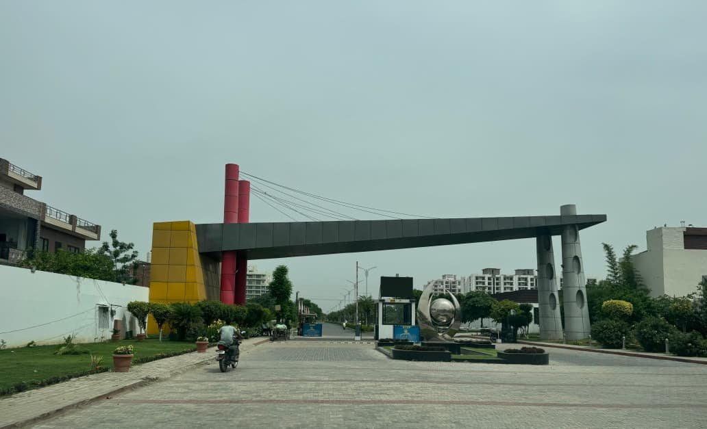 Shubham Enclave entry gate